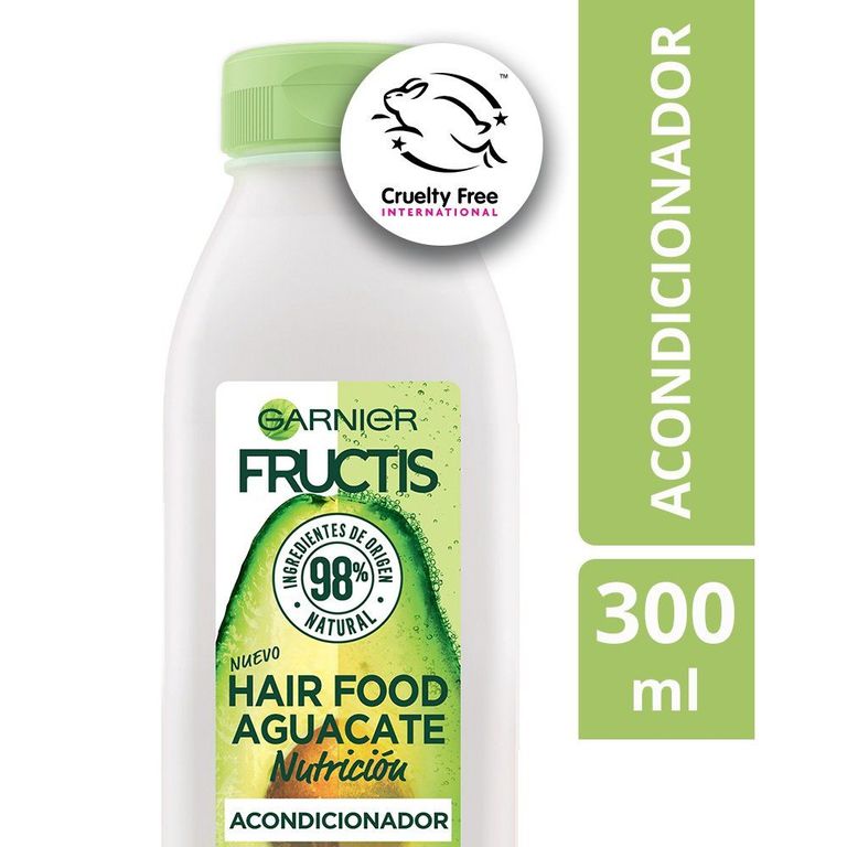 Acondicionador Fructis Garnier Hair Food Aguacate Envase 300 mL