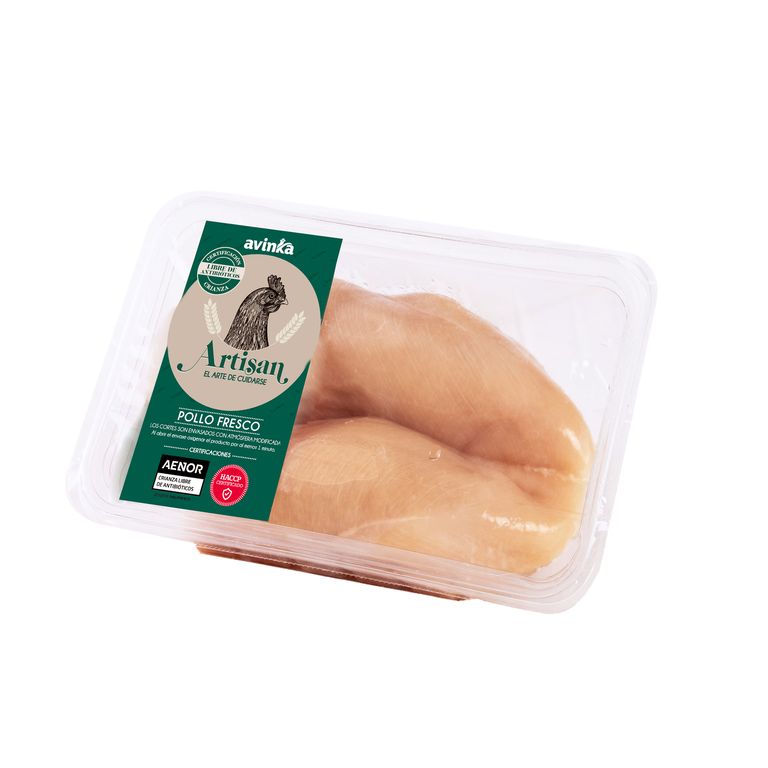 Filete De Pechuga Artisan x Kg. Libre de Antibióticos.