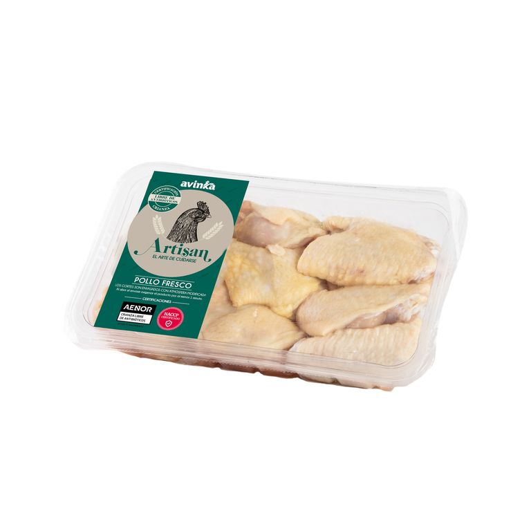 Alitas De Pollo Artisan. Libre de Antibióticos.