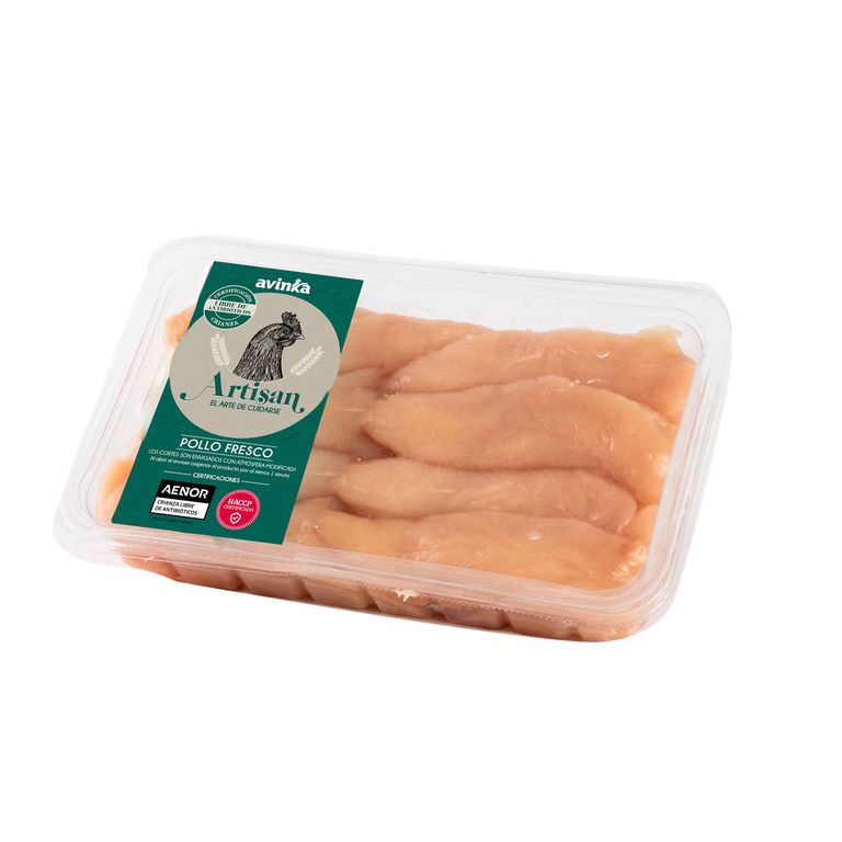 Filete Sasami De Pollo Artisan. Libre de Antibióticos.
