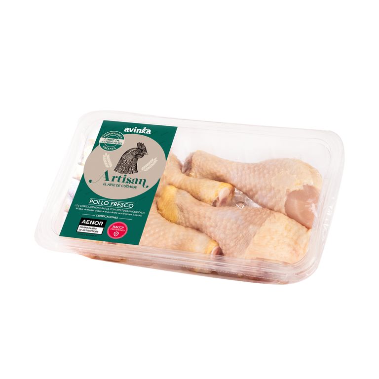 Piernitas De Pollo Artisan. Libre de Antibióticos.
