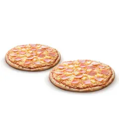 TOTTUS - 2 Pizzas Hawaianas Horneadas