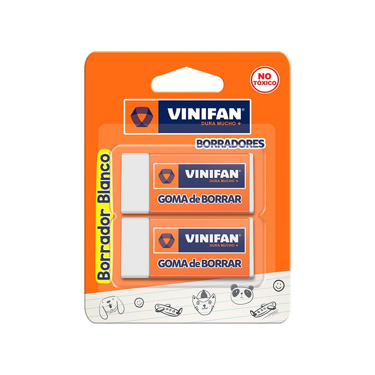 BORRADOR BLANCO CHICO X2UN