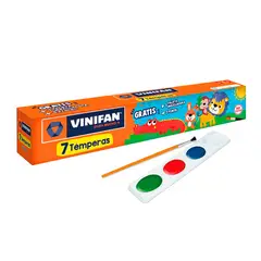 VINIFAN - Témperas Caja 7 Und