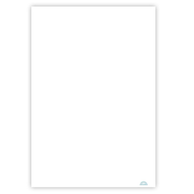 Papelógrafo Layconsa Escolar Color Blanco 57cm x 83cm Rollo 3 Und