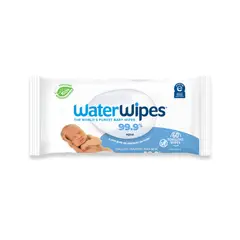 WATERWIPES - Toallitas Húmedas Bebés Caja 60 Und