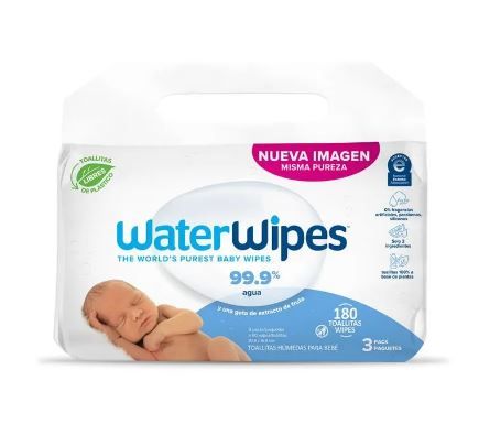 Toallitas Húmedas Waterwipes Empaque 180 Und