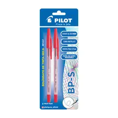 PILOT - Bolígrafo Pilot BPS Rojo 2 Und