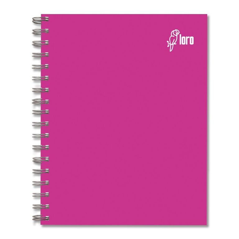 Cuaderno Anillado Cuadriculado Loro 100 Hojas