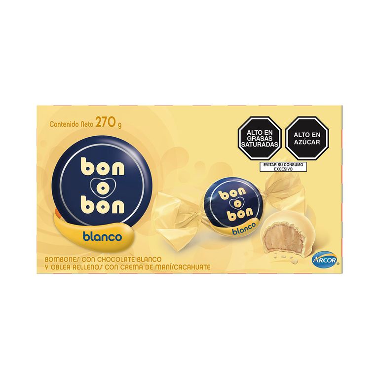Bombones Bon o Bon Blanco Caja 270 g