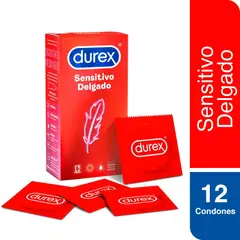 DUREX - Preservativos Durex Sensitivo Delgado Empaque 12 Und
