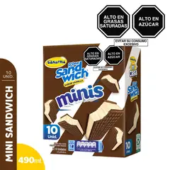 DONOFRIO - Mini Sandwich 10 Unidades