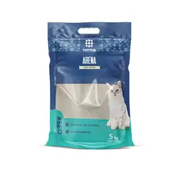 TOTTUS - Arena para Gatos Sin Perfume 5 kg