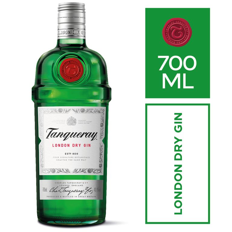 Gin London Tanqueray Botella 700 mL