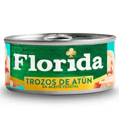 FLORIDA - Trozos de Atún en Aceite Vegetal Lata 140 g