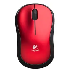 LOGITECH - Mouse Inalámbrico Logitech M185 Red