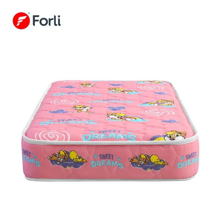 COLCHON CUNA LOONEY BABY ROSADO