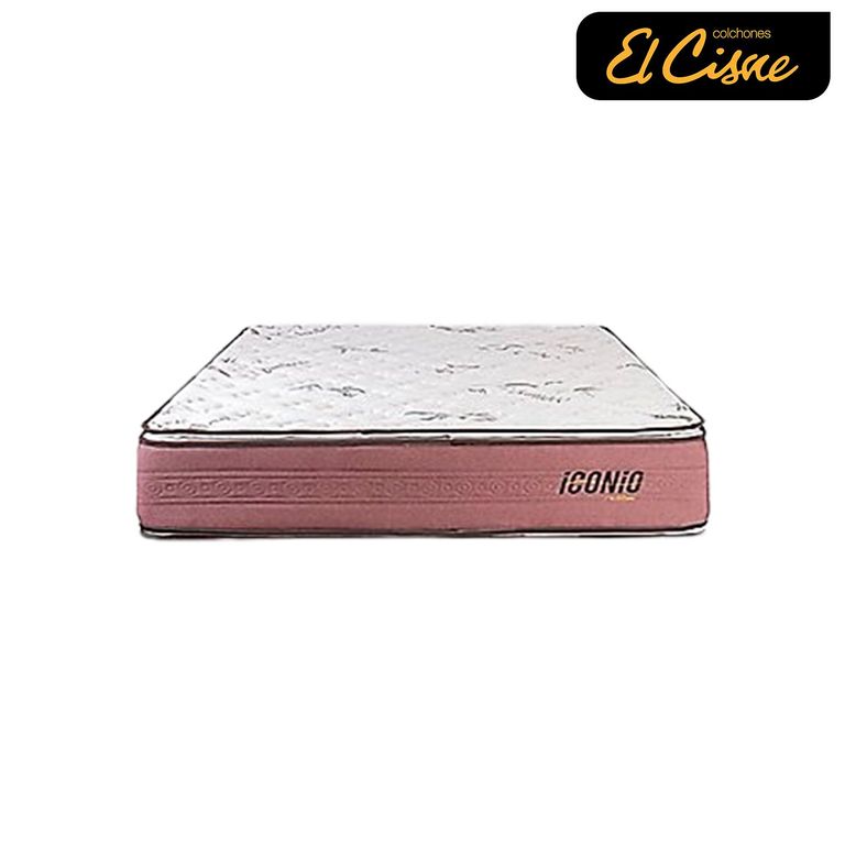 Colchon Iconio Queen + 2 Alm + Prot