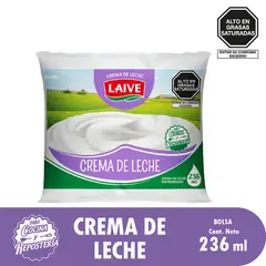 LAIVE - Crema de Leche 236 mL