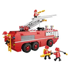 COGO - Set de Bloques Camión Bombero 424 Pzas