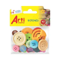 ARTI CREATIVO - Botones Bolsa 40 G