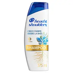HEAD SHOULDERS - Shampoo Crece Fuerte Desde La Raiz Botella 375 mL