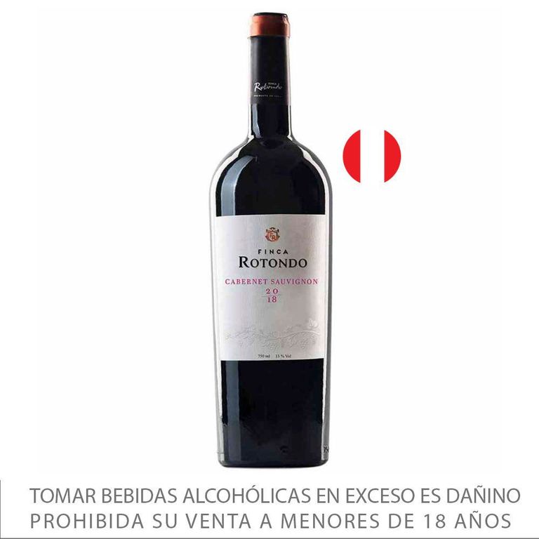 Vino Finca Rotondo Cabernet Sauvignon Reserva Botella 750 mL