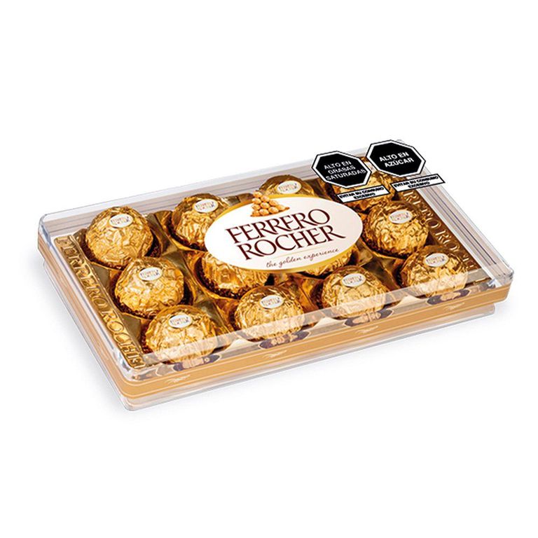 Bombones Ferrero Rocher Chocolate y Avellana Empaque 150 g