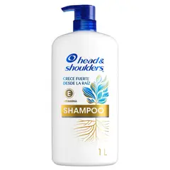 HEAD SHOULDERS - Shampoo Head & Shoulders Crece Fuerte Desde la Raíz Botella 1 L