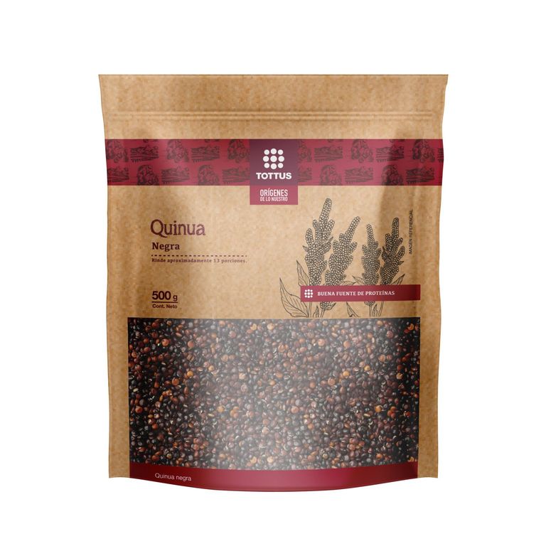 Quinua Negra Tottus Orígenes Menestra 500 g