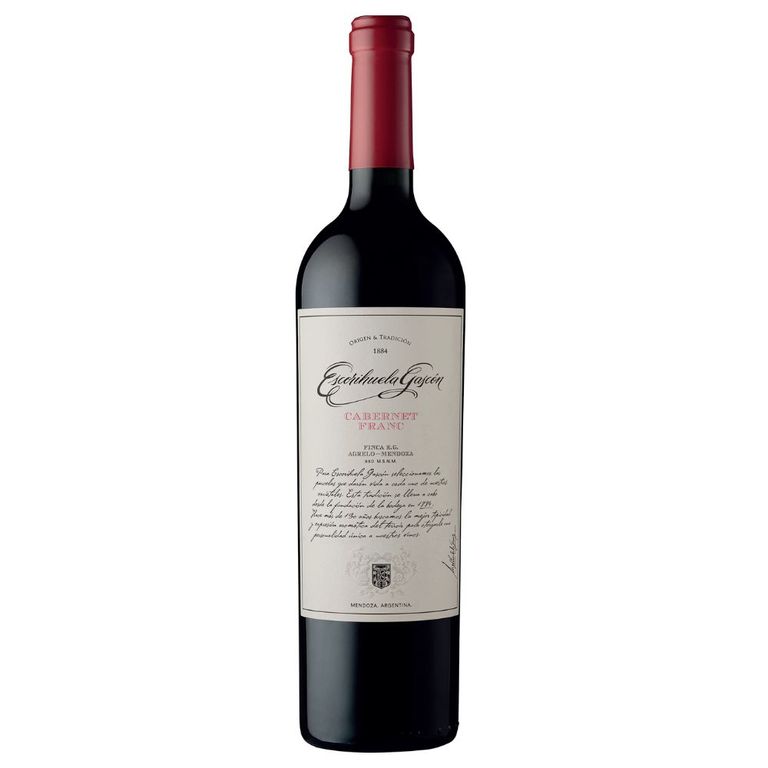 Vino Tinto Escorihuela Gascón Cabernet Franc Botella 750 mL