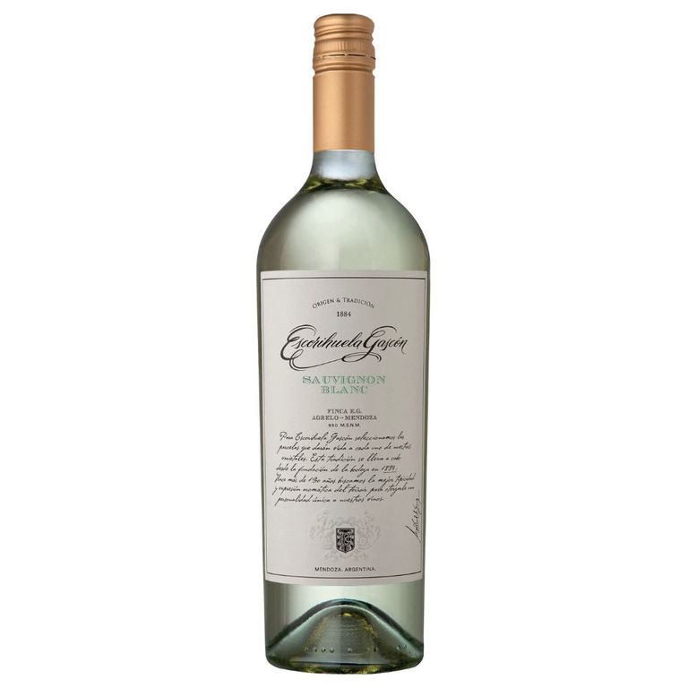 Vino Escorihuela Gascón Sauvignon Blanc Botella 750 mL