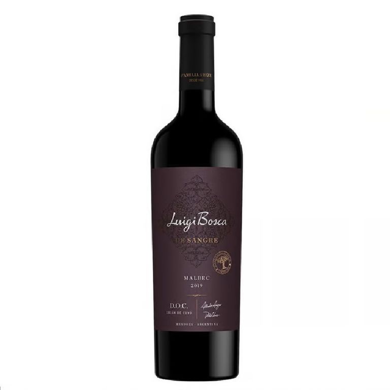 Vino Tinto Luigi Bosca D.O.C. Malbec Botella 750 mL