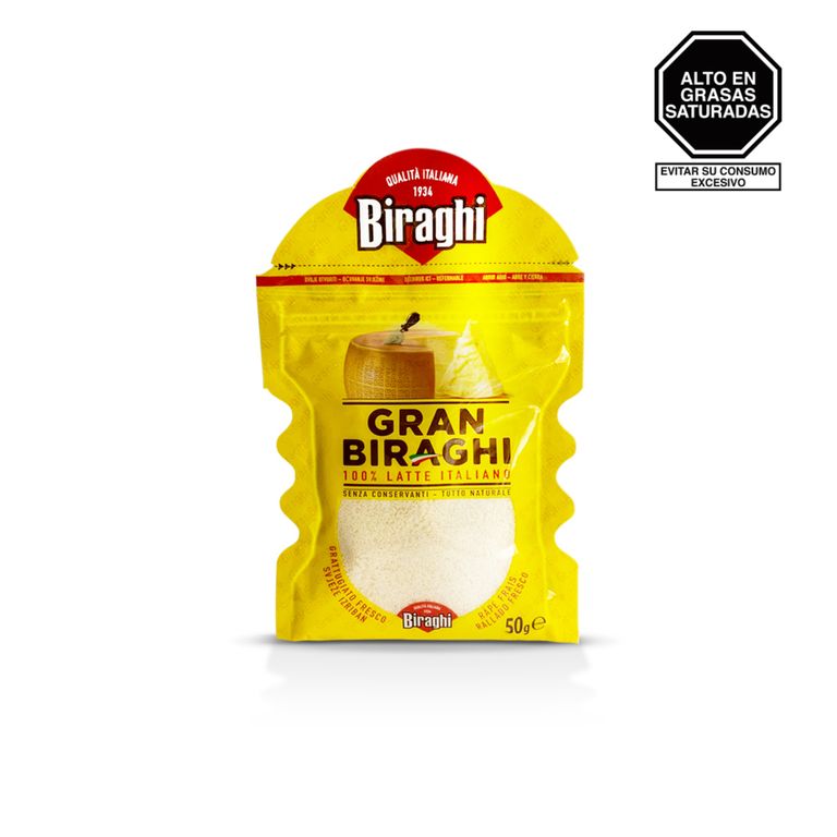 QUESO PARMESANO BIRAGUI X 50 GR