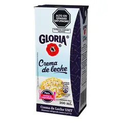 GLORIA - Crema De Leche UHT 200 mL