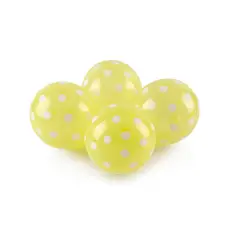 TOTTUS - GLOBO DISENO BOLAS AMARILLO X 12 UN