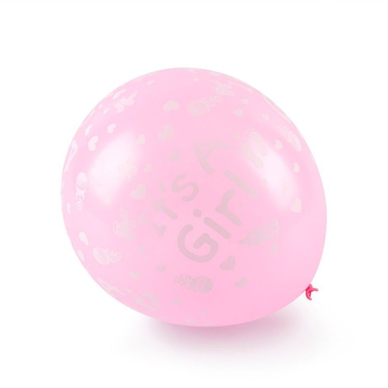 GLOBO BABY SHOWER NINA X 12 UN