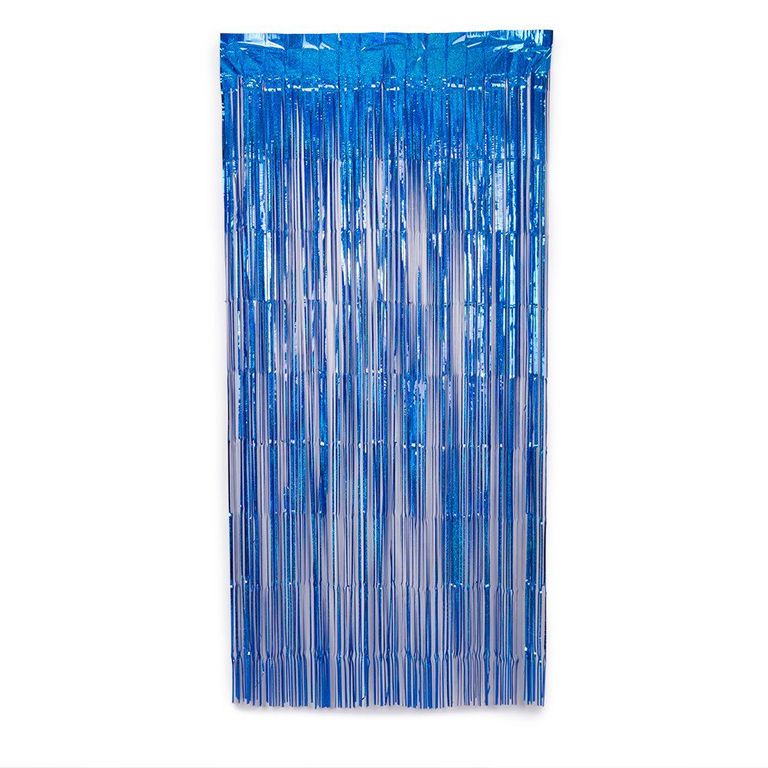 CORTINA METALICA AZUL