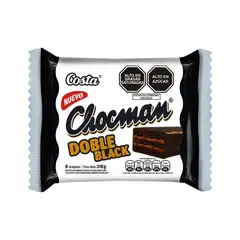 COSTA - Bizcocho Costa Chocman Doble Black Sixpack 318 g
