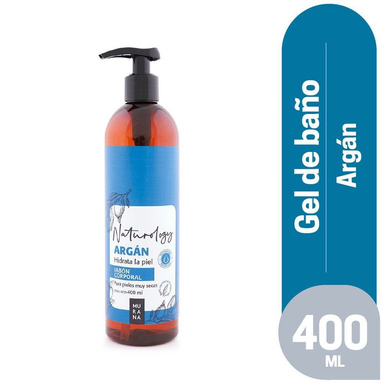 Gel de Baño Naturology Argán Envase 400 mL