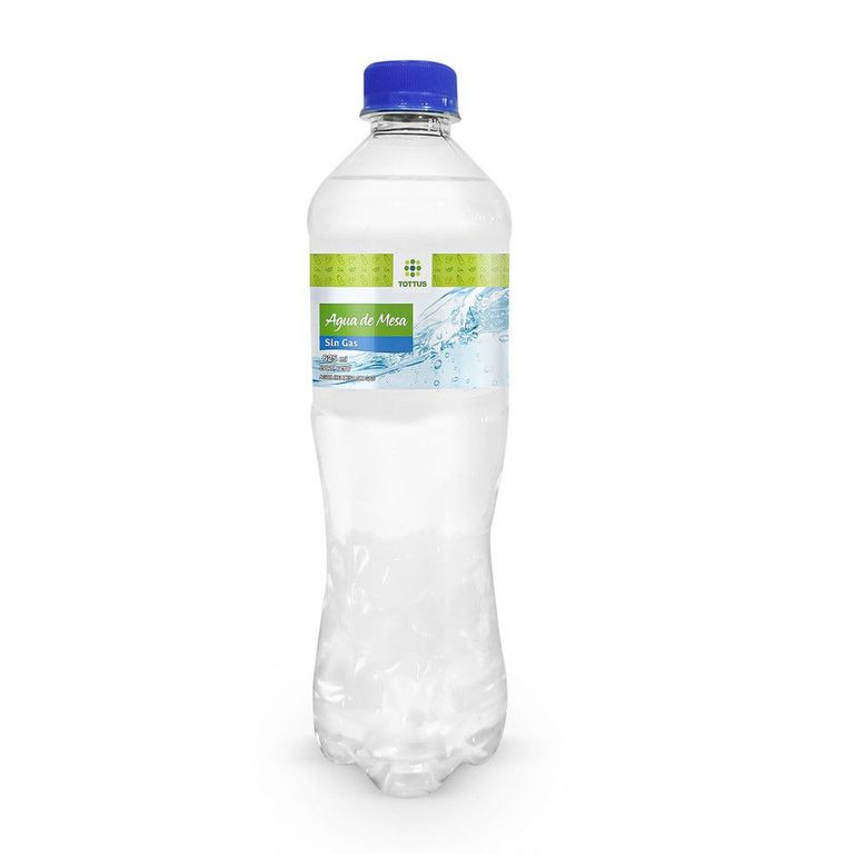 Agua Tottus Botella 625 mL