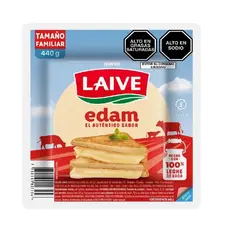 LAIVE - Queso Edam Paquete 440 g