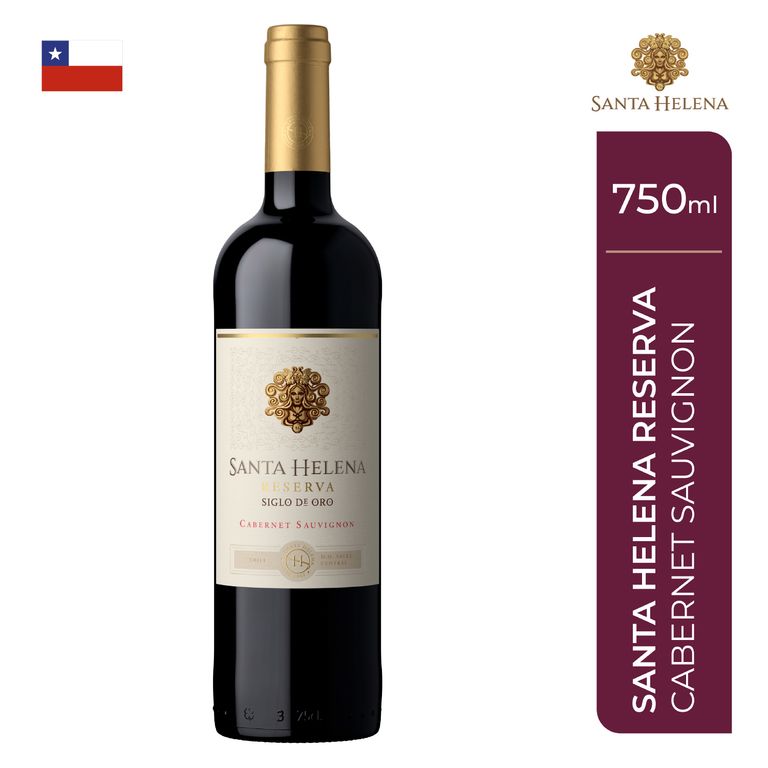 Vino Santa Helena Reserva Cabernet Sauvignon Botella 750 mL