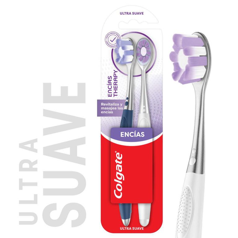 Cepillo De Dientes Colgate Encias Therapy Empaque 2 Und