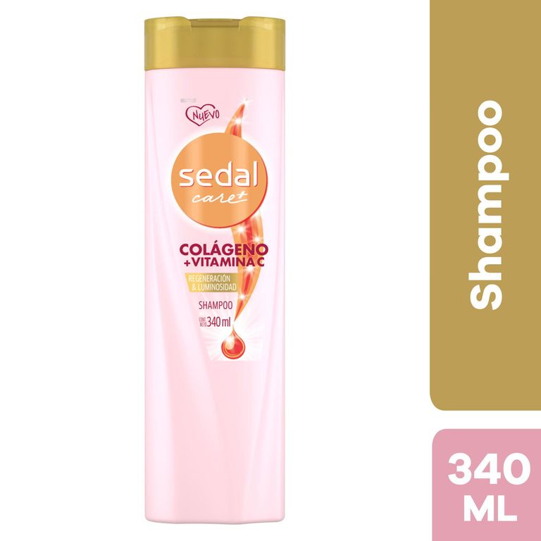 Shampoo Sedal Colágeno Vitamina C Botella 340 mL