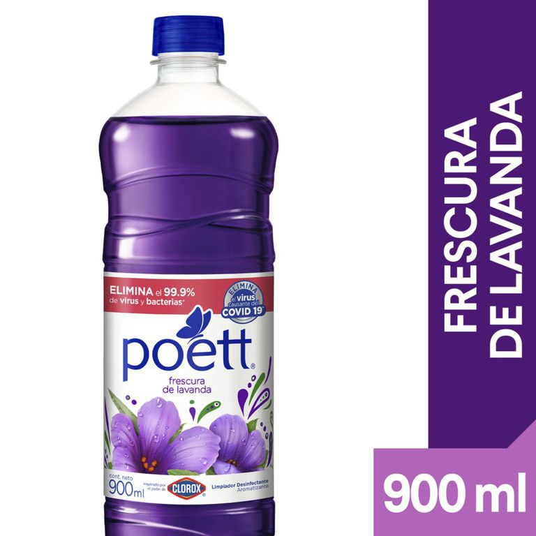 Limpiador Poett Lavanda Botella 900 mL