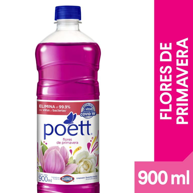 Limpiador Poett Primavera Botella 900 mL