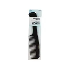 CONAIR - Peine Conair Hard Rubber Color Negro