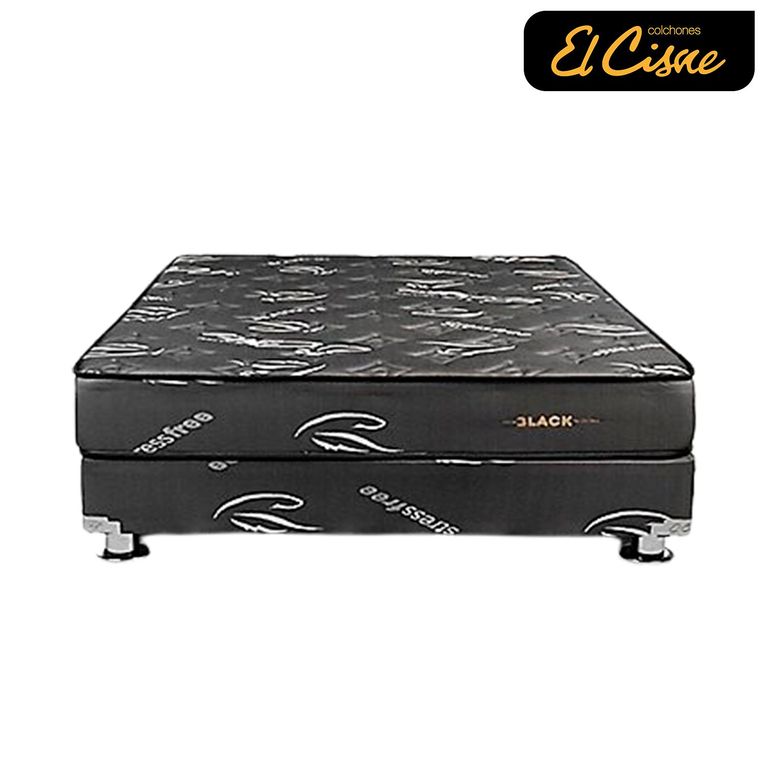 JUEGO DE CAMA POCKET BLACK QUEEN