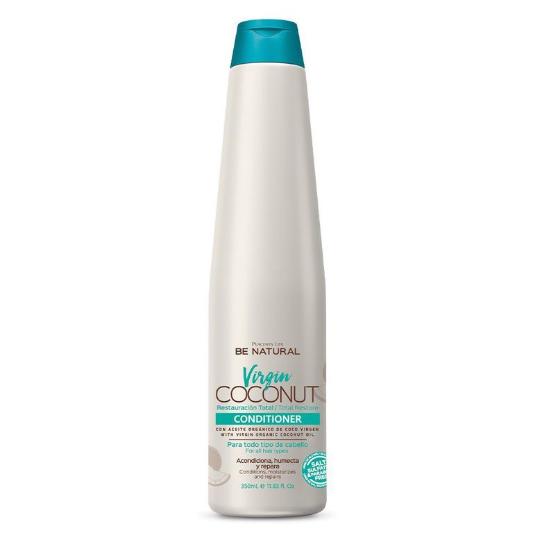 Acondicionador Be Natural Virgin Coconut Envase 350 mL